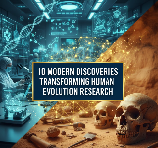 10 Modern Discoveries Transforming Human Evolution Research